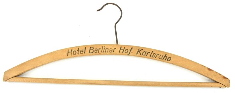 German Third Reich Period Clothing Hanger 'Berliner Hof'