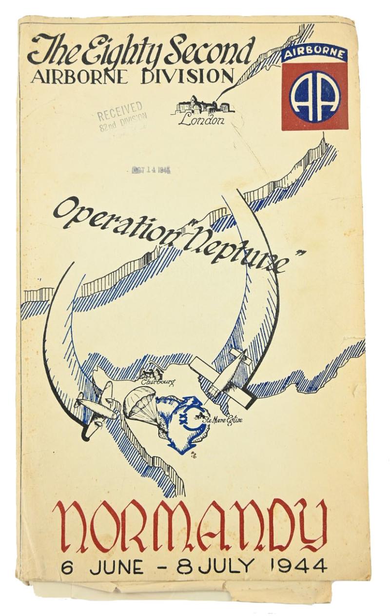 US WW2 82nd Airborne Division 'Normandy' Document Set