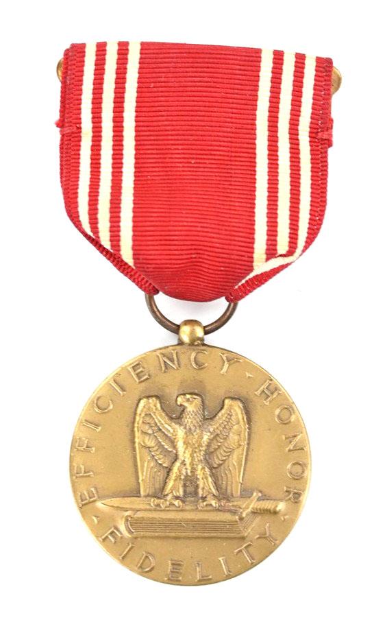 US WW2 Good Conduct Medal 'Sidney L. Siegel'