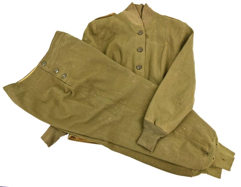 US WW2 Women Army Corps (WAC) M1943 jacket & trousers liner