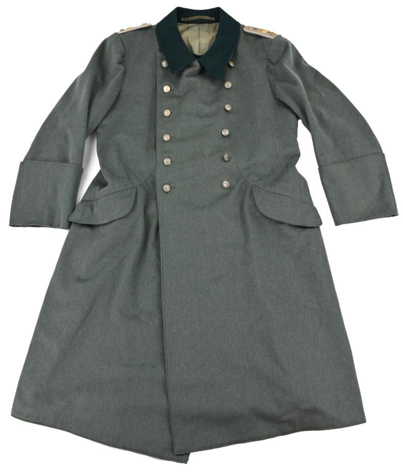 German WH Officer M36 Greatcoat 'Infantry Regiment 62'
