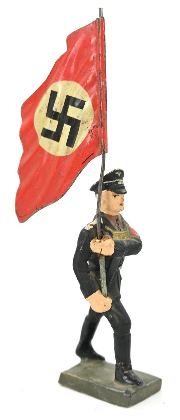 German Froha Toy Figure 'Algemeine-SS Fahnentrager'