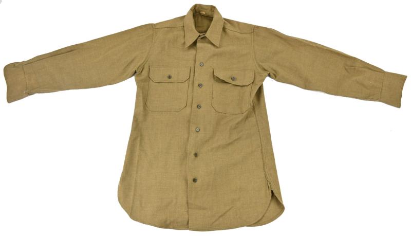 US WW2 Enlisted Men Wool Shirt