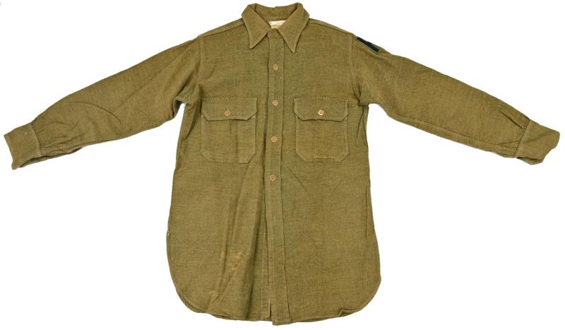 US WW2 Enlisted Men Wool Shirt