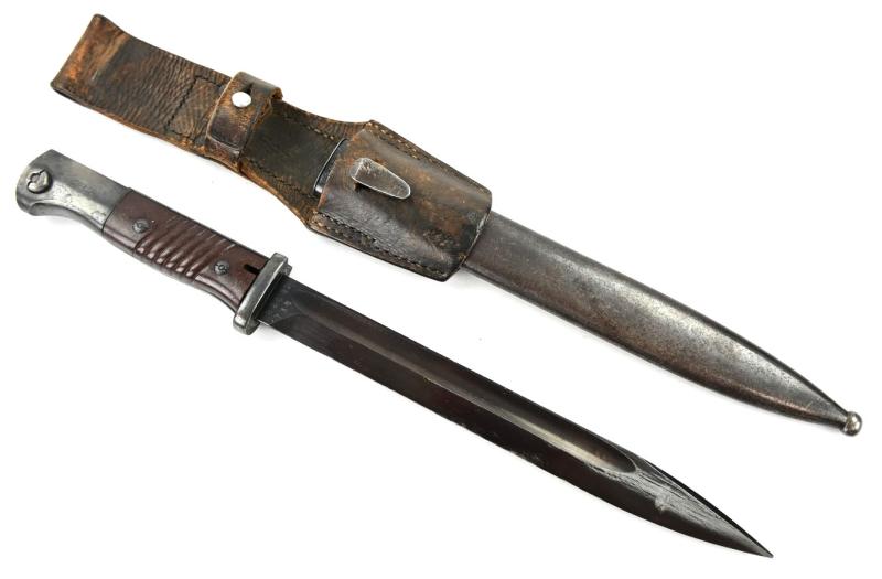 German WH K98 Mauser Bayonet with Frog