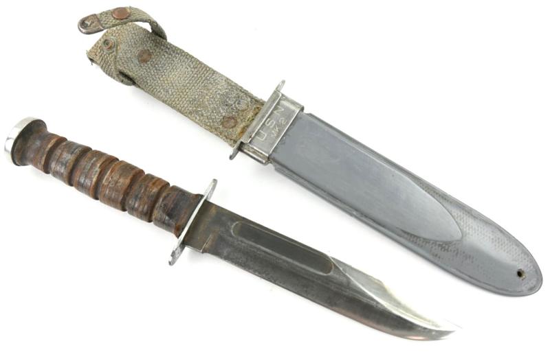 US Navy WW2 KA-Bar Fighting Knife