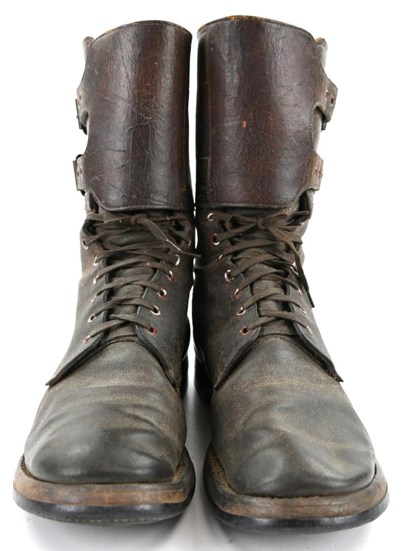 US WW2 Double Buckle Combat Boots