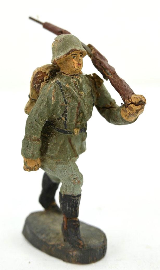 German Elastolin Toy Figure 'Infantry'