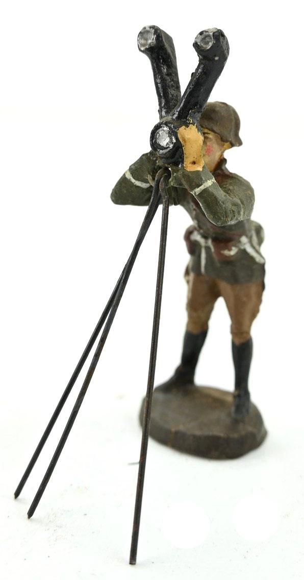 German Elastolin Toy Figure 'Artillery Beobachter'