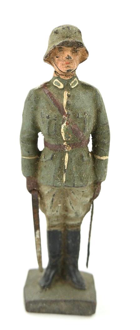 German Elastolin Toy Figure 'Der Spiess'