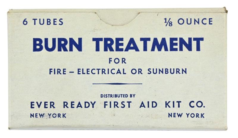 US WW2 Burn Injury Set