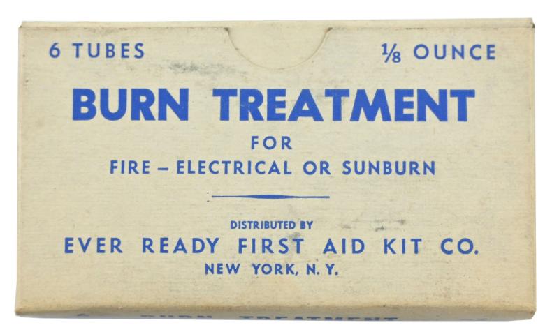 US WW2 Burn Injury Set