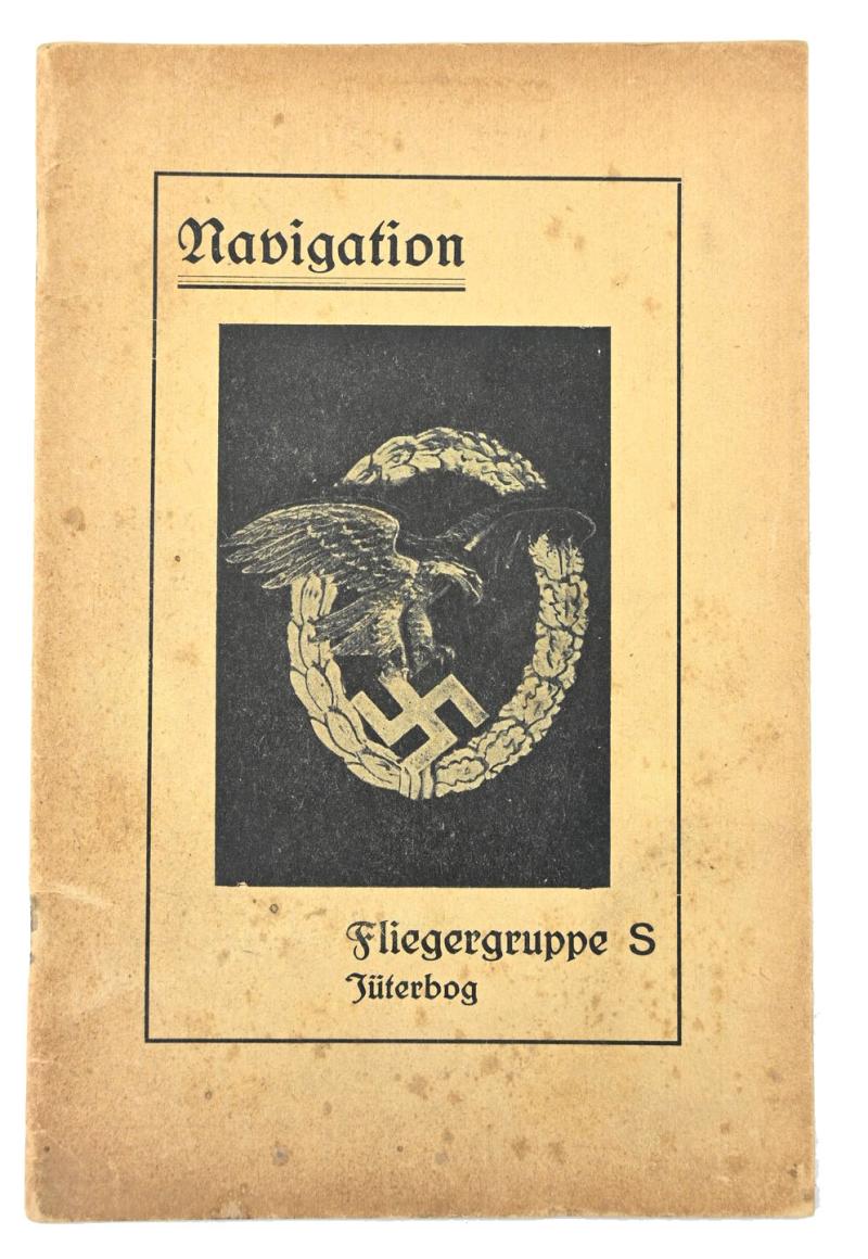 German LW Navigation Booklet Jüterbog
