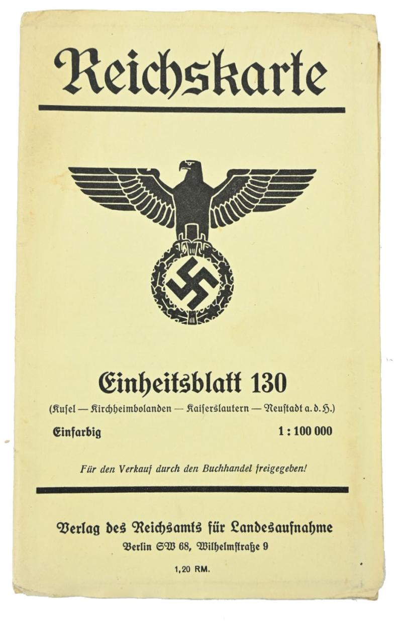 German Third Reich Travel Card 'Kaiserlautern'
