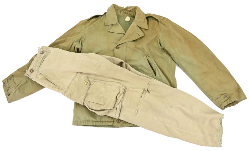 US WW2 101st Airborne Division Grouping 'Colonel Curtis D. Renfro' /401st Glider Infantry Regiment