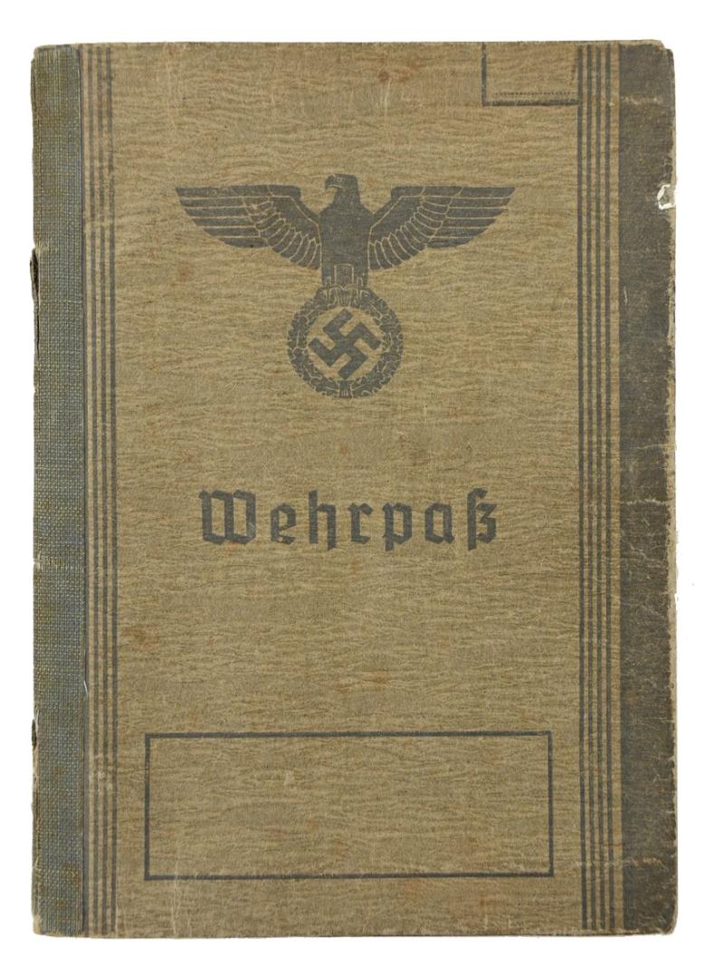 German WH Wehrpass 'Willy Westerburg'