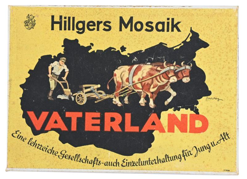 German Third Reich Puzzle 'Vaterland'