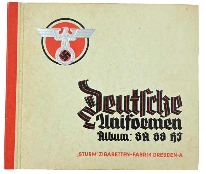 German SA/SS/HJ Cigaret Picture Album 'Deutsche Uniformen'