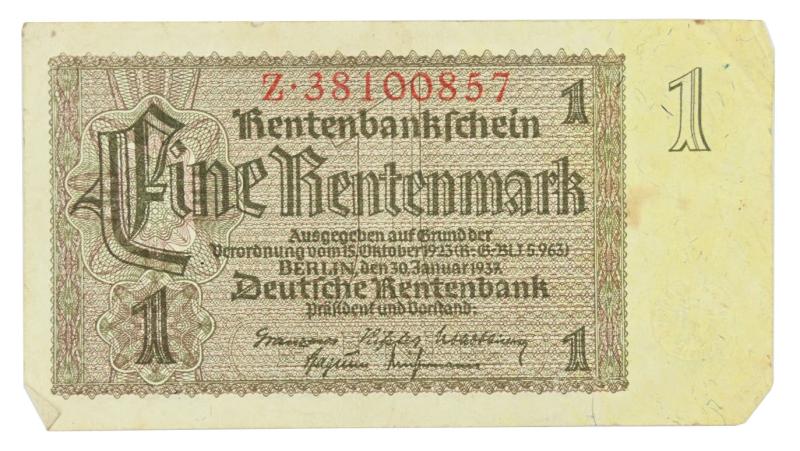 German Third Reich period Banknote