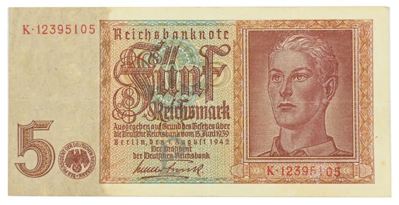 German Third Reich period Banknote