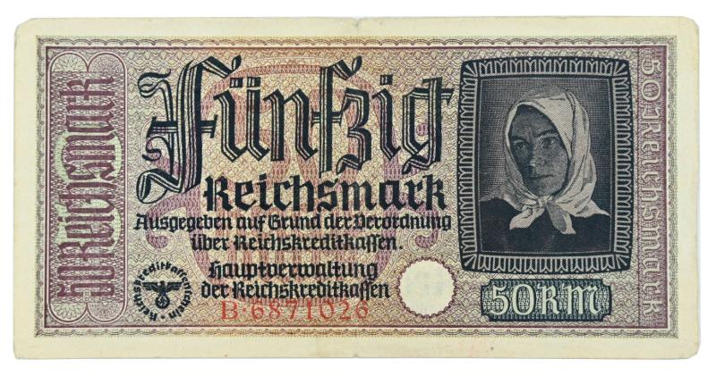 German Third Reich period Banknote