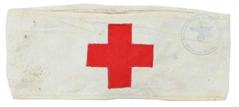 German DRK Armband 'NSDAP Monschau'