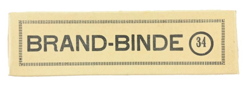 German Third Reich First aid pack 'Brandbinde'