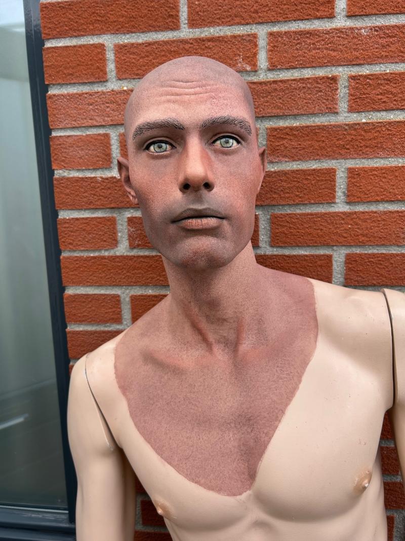 Stunning Painted Male Mannequin