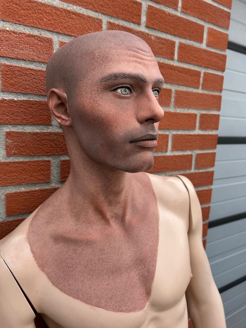 Stunning Painted Male Mannequin