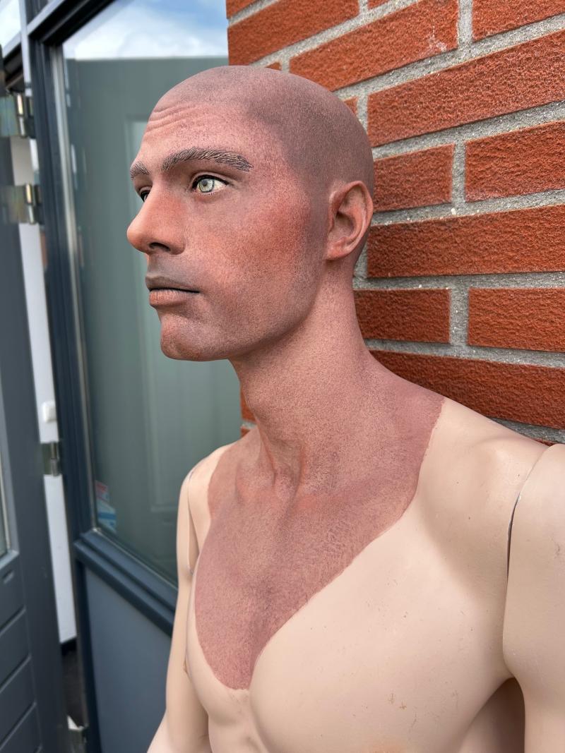 Stunning Painted Male Mannequin