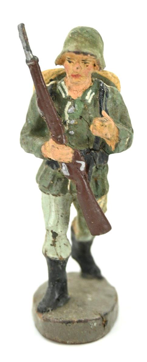 German Elastolin Toy Figure 'Infantry'