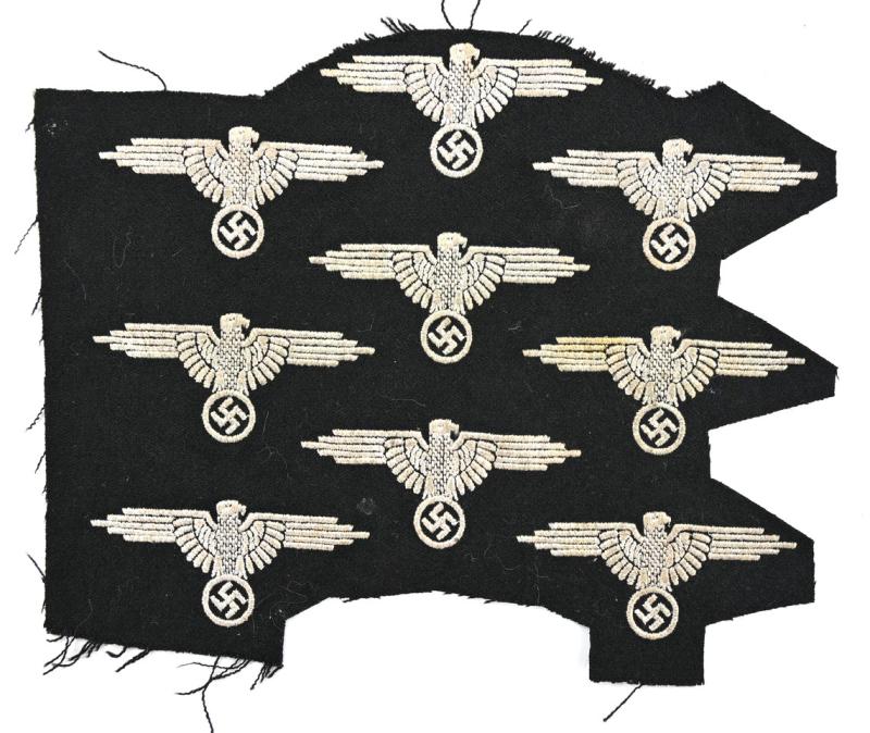German Waffen-SS Sleeve Eagle Roll part