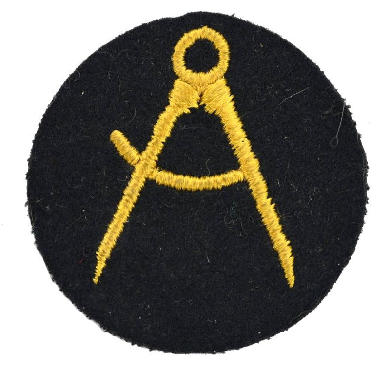 German KM Career Badge 'Zimmermanns-Laufbahn'