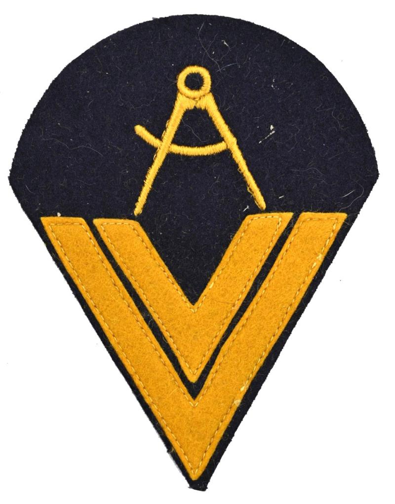 German KM Career Badge 'Zimmermanns-Laufbahn'
