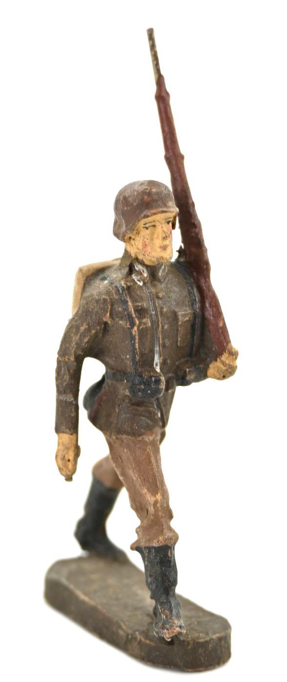 German Elastolin Toy Figure 'Infantry'