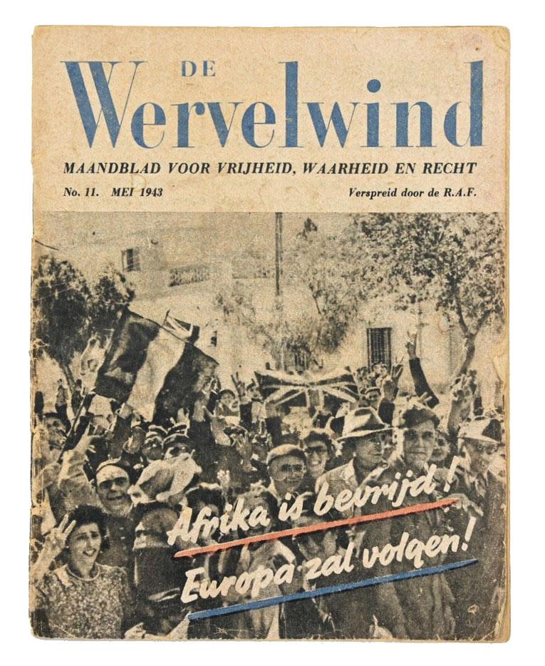 British RAF WW2 Droppingsbooklet 'De Wervelwind'