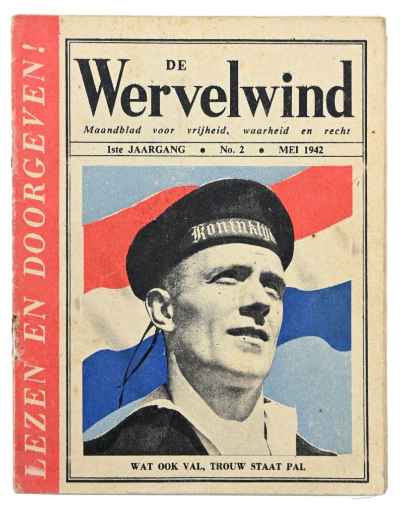 British RAF WW2 Droppingsbooklet 'De Wervelwind'