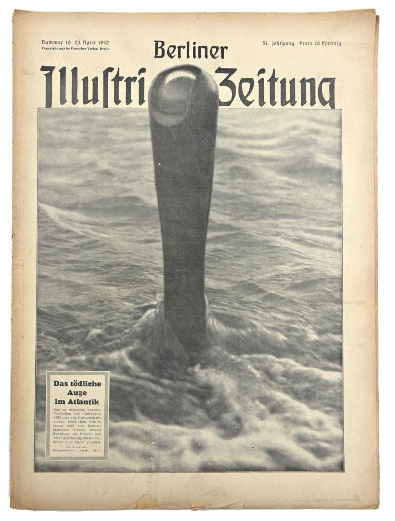 German Berliner Illustrierte Zeitung Newspaper 1942