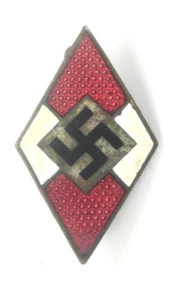 German Hitler Youth Cap Badge