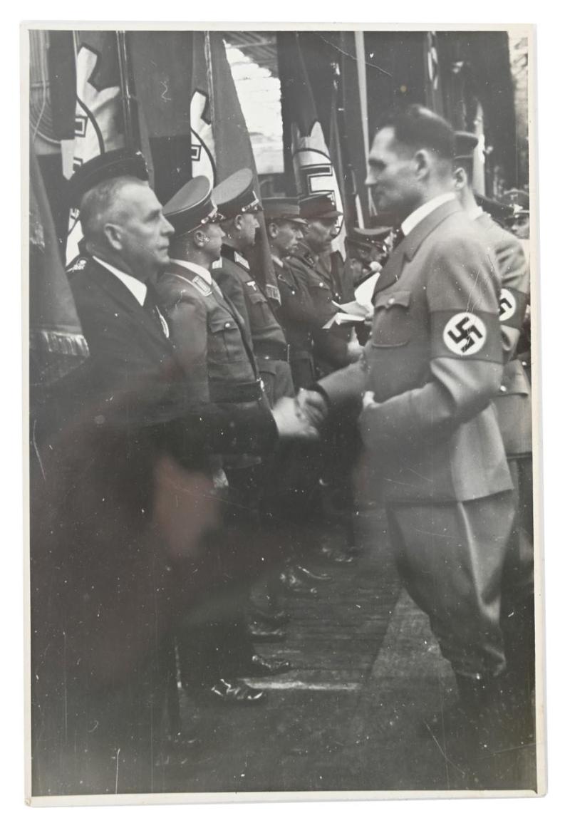 German Picture Rudolf Hess Augsburg 1941
