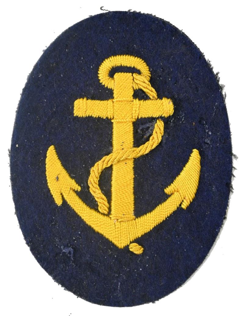 German KM Career Badge Boatswain