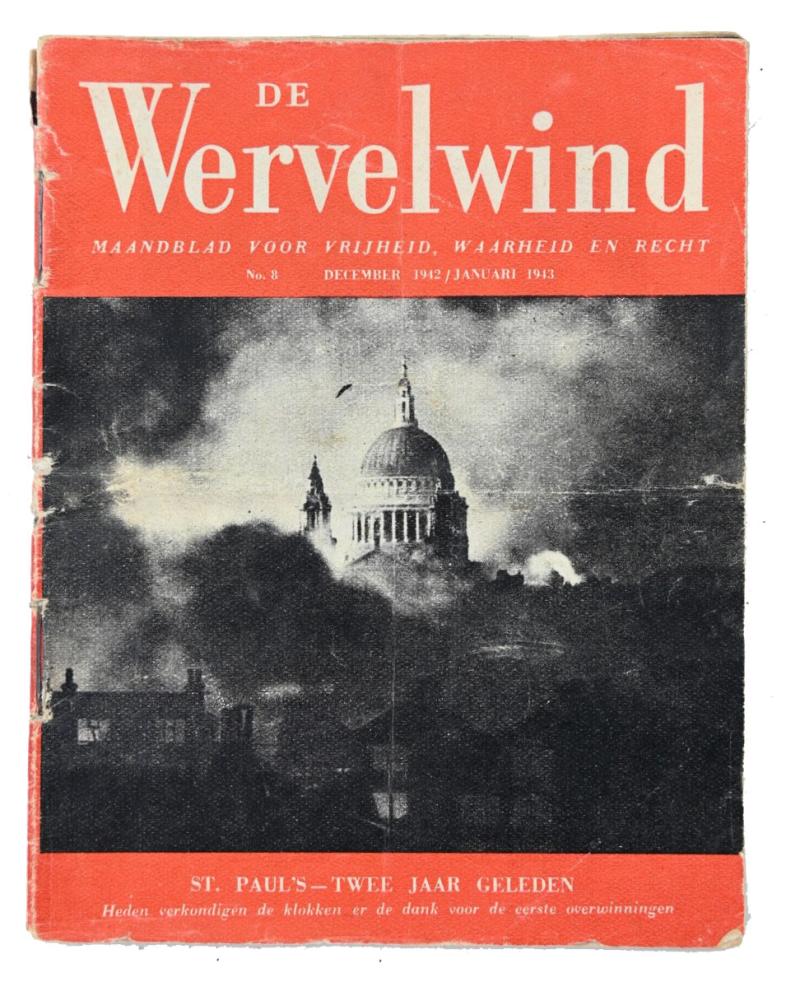 British RAF WW2 Droppingsbooklet 'De Wervelwind'