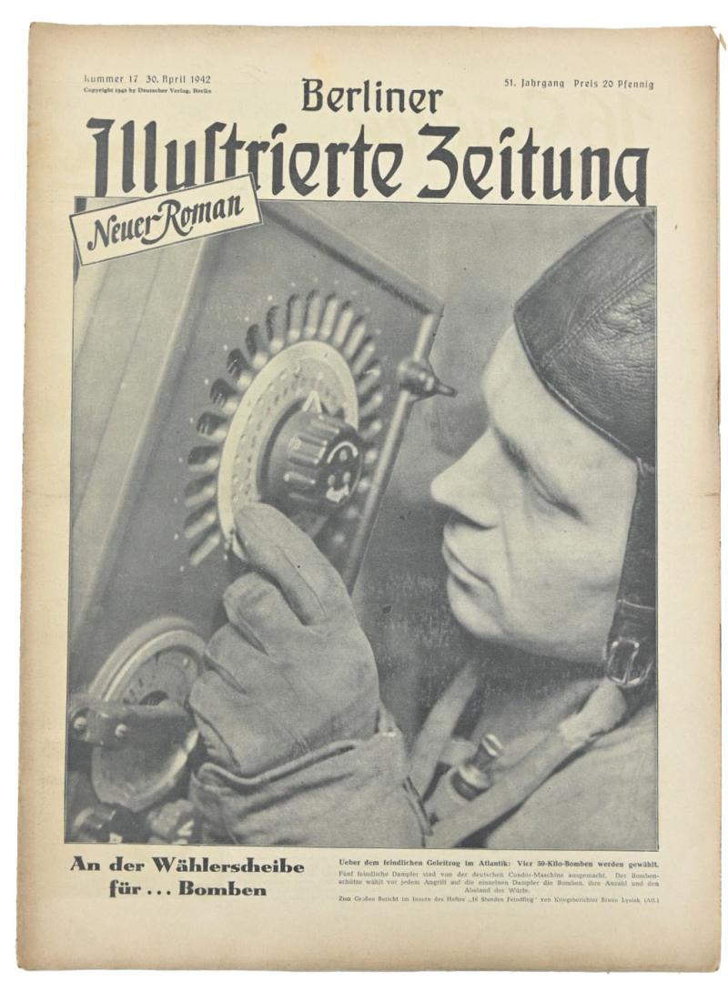 German Berliner Illustrierte Zeitung Newspaper 1942