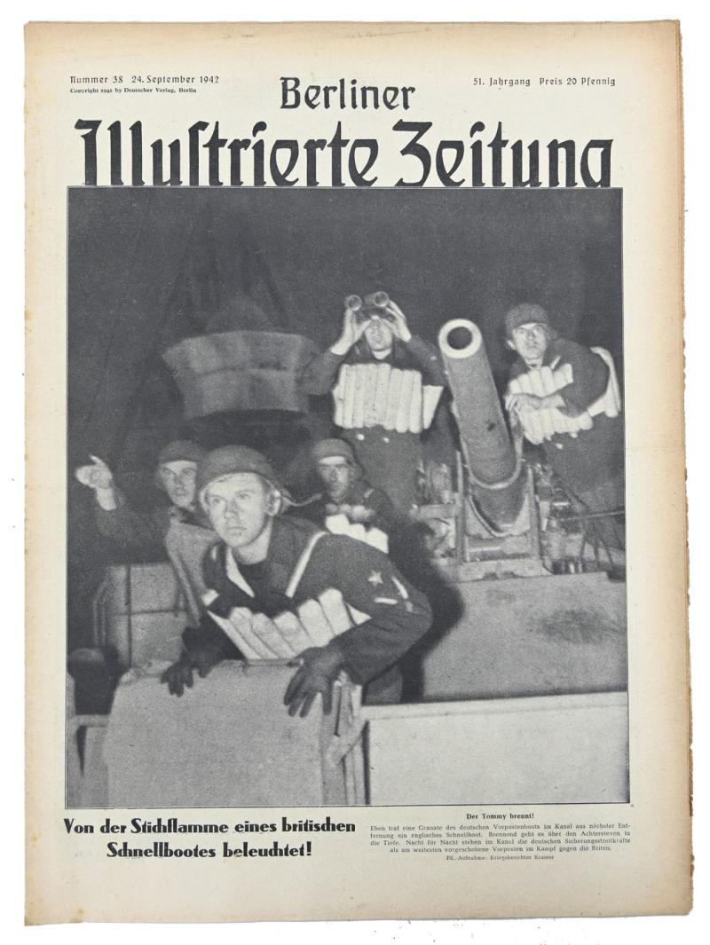 German Berliner Illustrierte Zeitung Newspaper 1942
