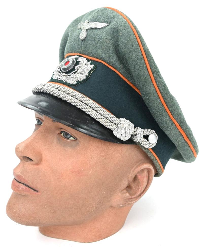 German WH Officer Visor Cap 'Feldgendarmerie'