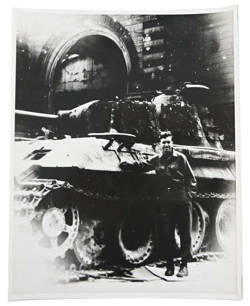 US WW2 Press Photo 'Berlin 1945'