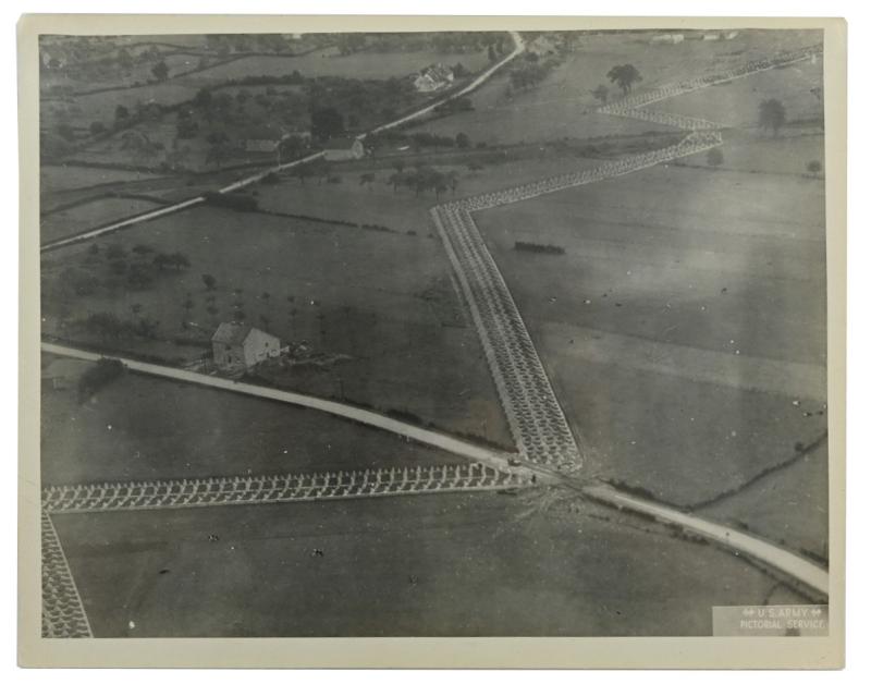 US WW2 Press Photo 'Siegfried Line'