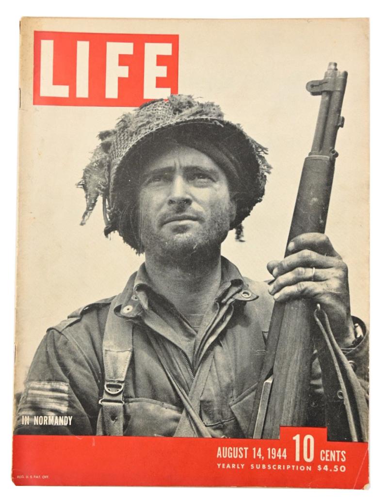 US WW2 Life Magazine August 1944 'Kelso C. Horne'