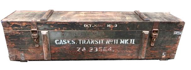 British WW2 Mine Detector No.3 in Case