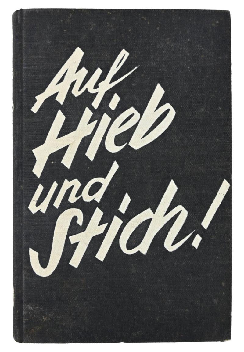 German Waffen-SS Book 'Auf Hieb und Stich'
